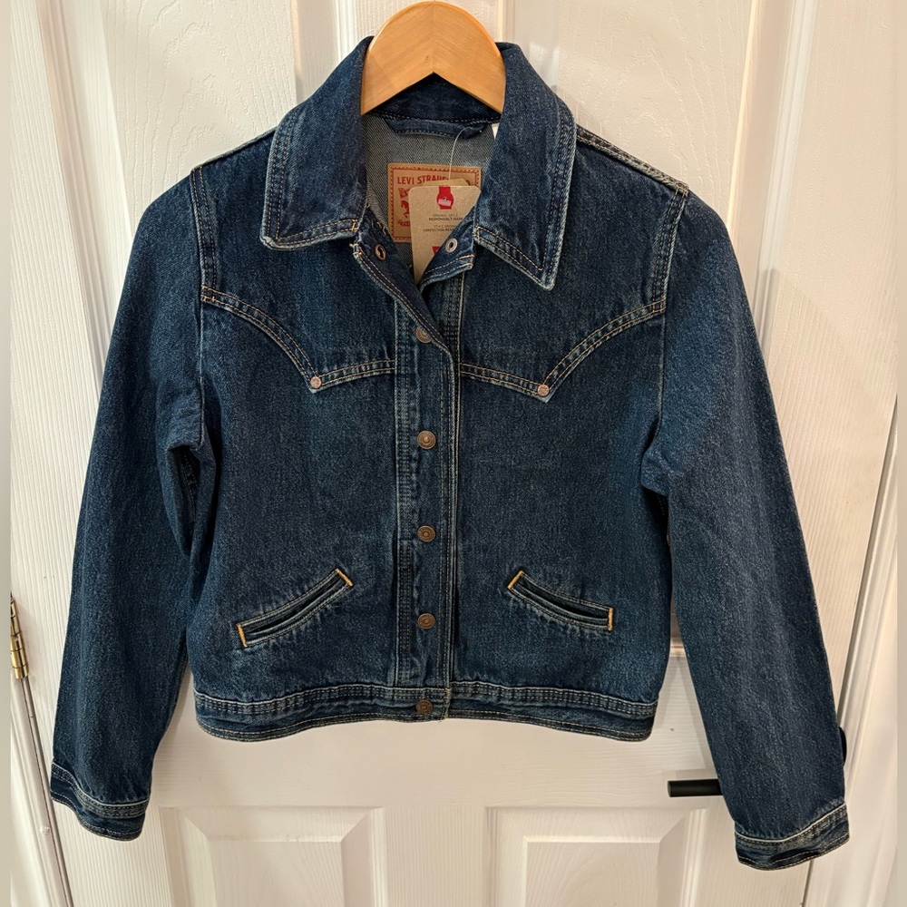 Levi's Women's Blue Denim Jacket NWT